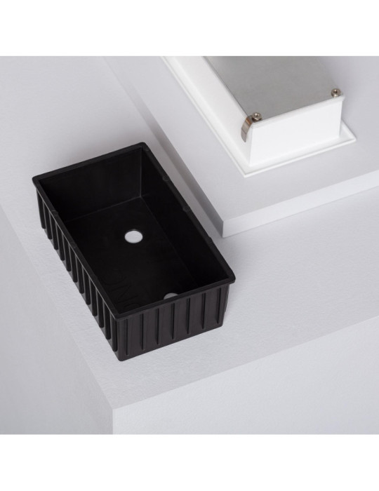 Balise LED Extérieure 5W Encastrable au Mur Goethe Horizon Blanche