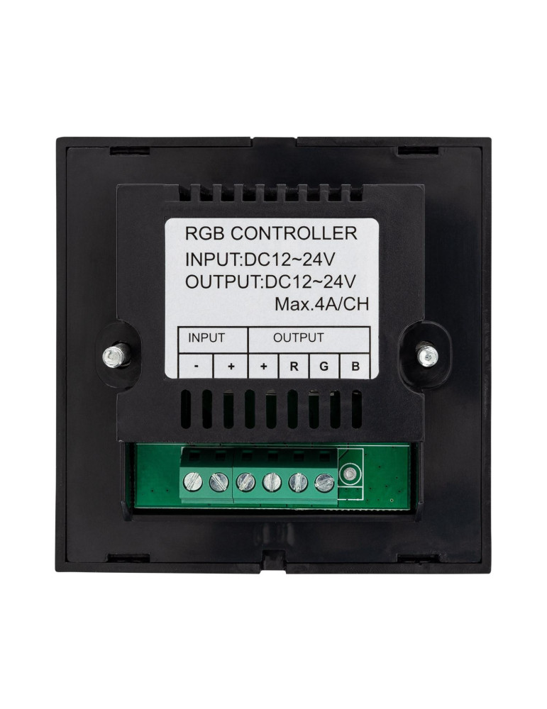 Contrôleur Variateur mural tactile pour RubanLED RGB 12/24V DC