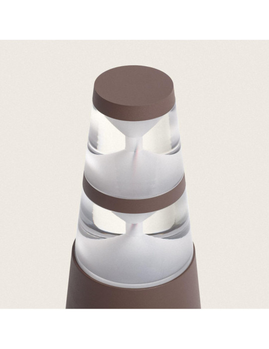 Balise Extérieure LED 8W sur Pied 38 cm en Saillie Danko