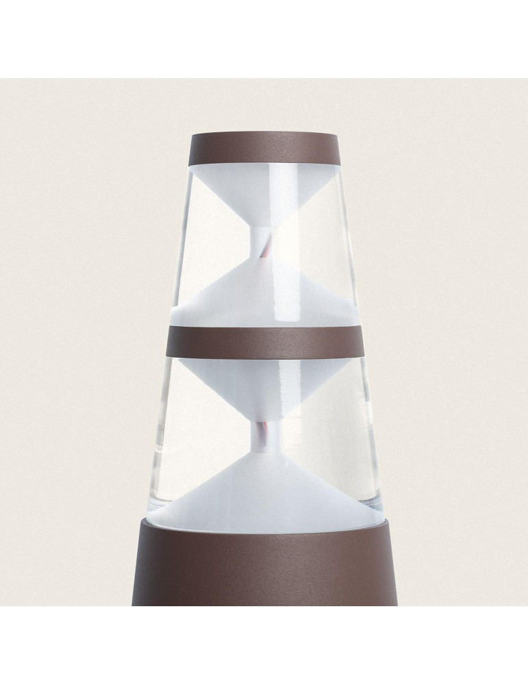 Balise Extérieure LED 8W sur Pied 38 cm en Saillie Danko