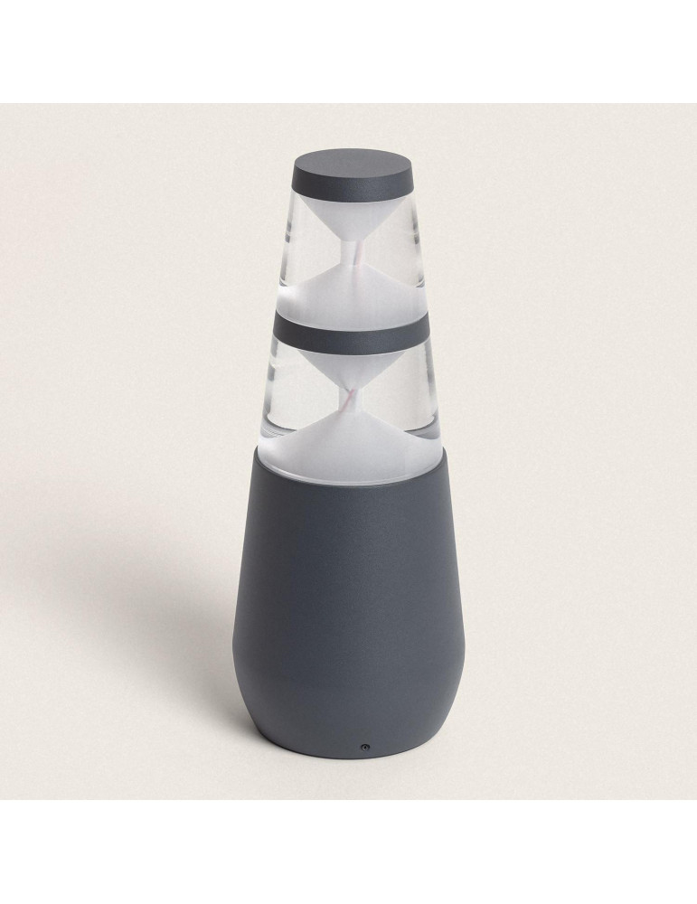 Balise Extérieure LED 8W sur Pied 38 cm en Saillie Danko