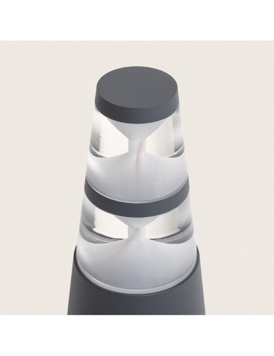 Balise Extérieure LED 8W sur Pied 38 cm en Saillie Danko