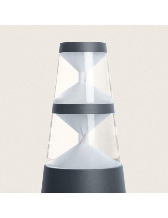 Balise Extérieure LED 8W sur Pied 38 cm en Saillie Danko