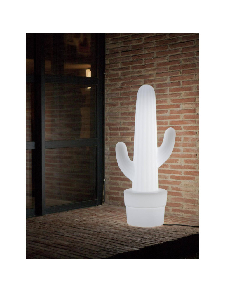 Lampe Décorative LED RGBW 10W Kaktus 100 Batterie Rechargeable