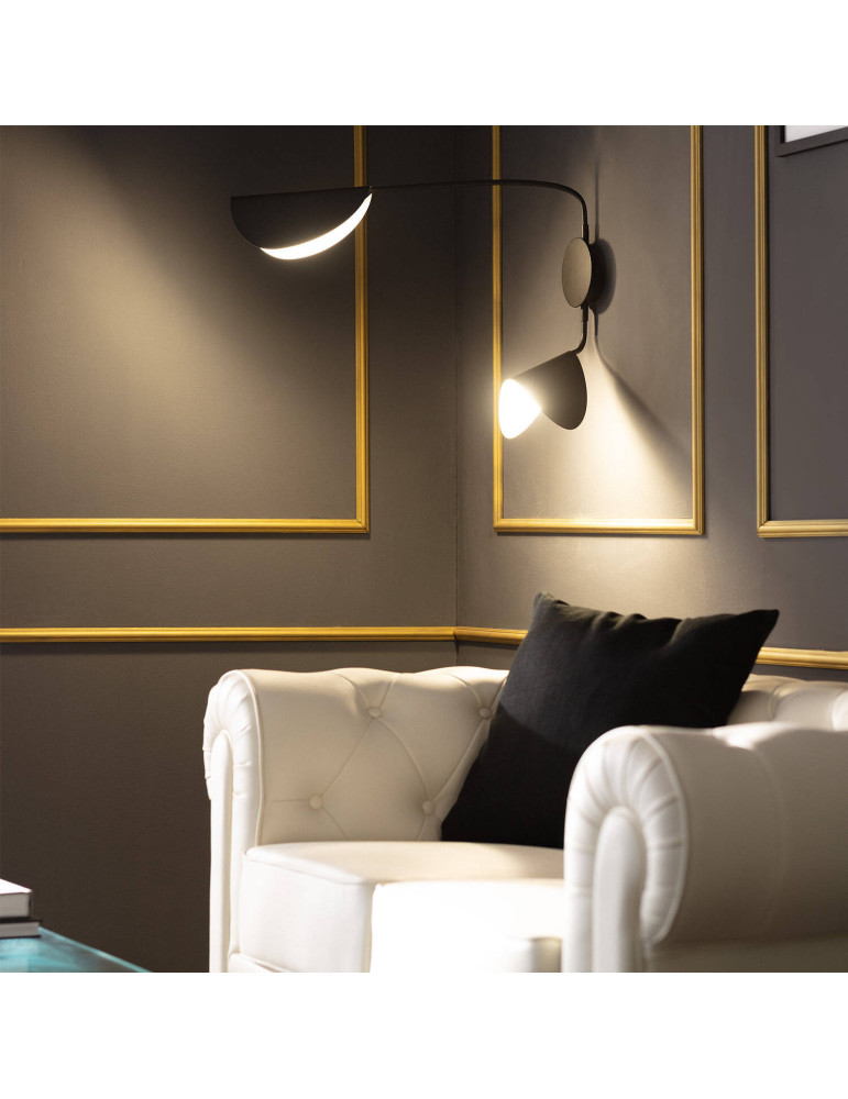 Lampe Murale Orientable Métal Sendai