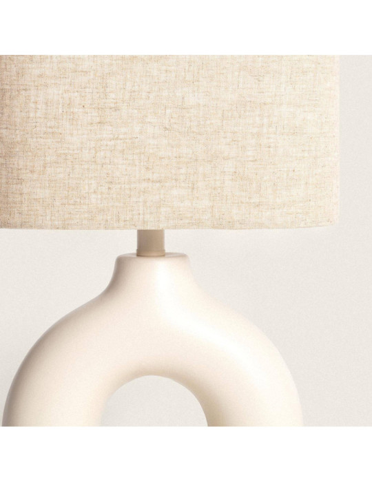 Lampe à poser Céramique et Tissu Memphis