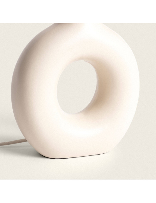 Lampe à poser Céramique et Tissu Memphis