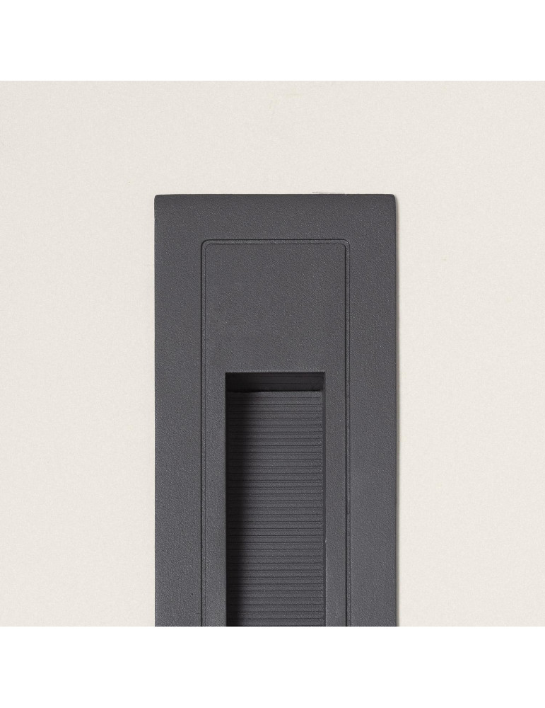 Balise Murale Extérieure LED Encastrable Anthracite Lane 3W