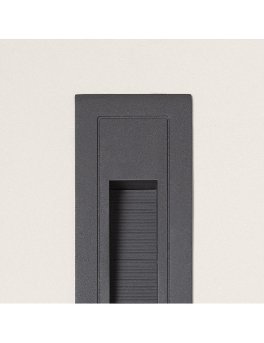 Balise Murale Extérieure LED Encastrable Anthracite Lane 3W