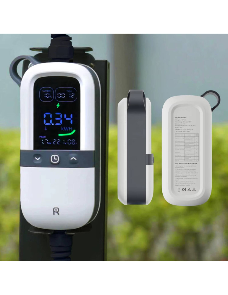 Chargeur portable pour voiture électrique 3.6kW 6m