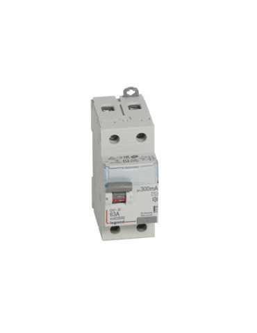 Interruptor Diferencial DX3 Terciario 2P 300mA Clase AC 25-63 A LEGRAND 411506