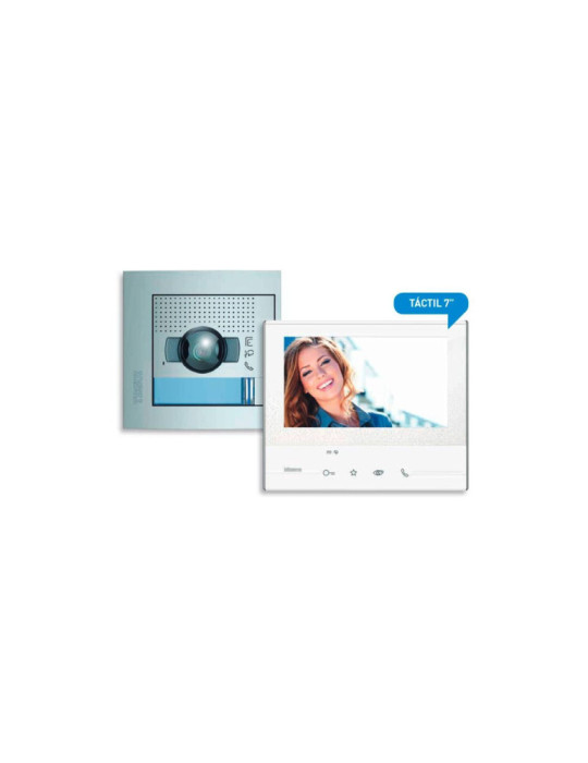 Kit Visiophone 1 Logement 2 Fils avec Panneau SFERA NEW et Moniteur CLASSE 300 V13E TEGUI 376161 Kit Visiophone 1 Logement 2 Fils avec Panneau SFERA NEW et Moniteur CLASSE 300 V13E TEGUI 376161