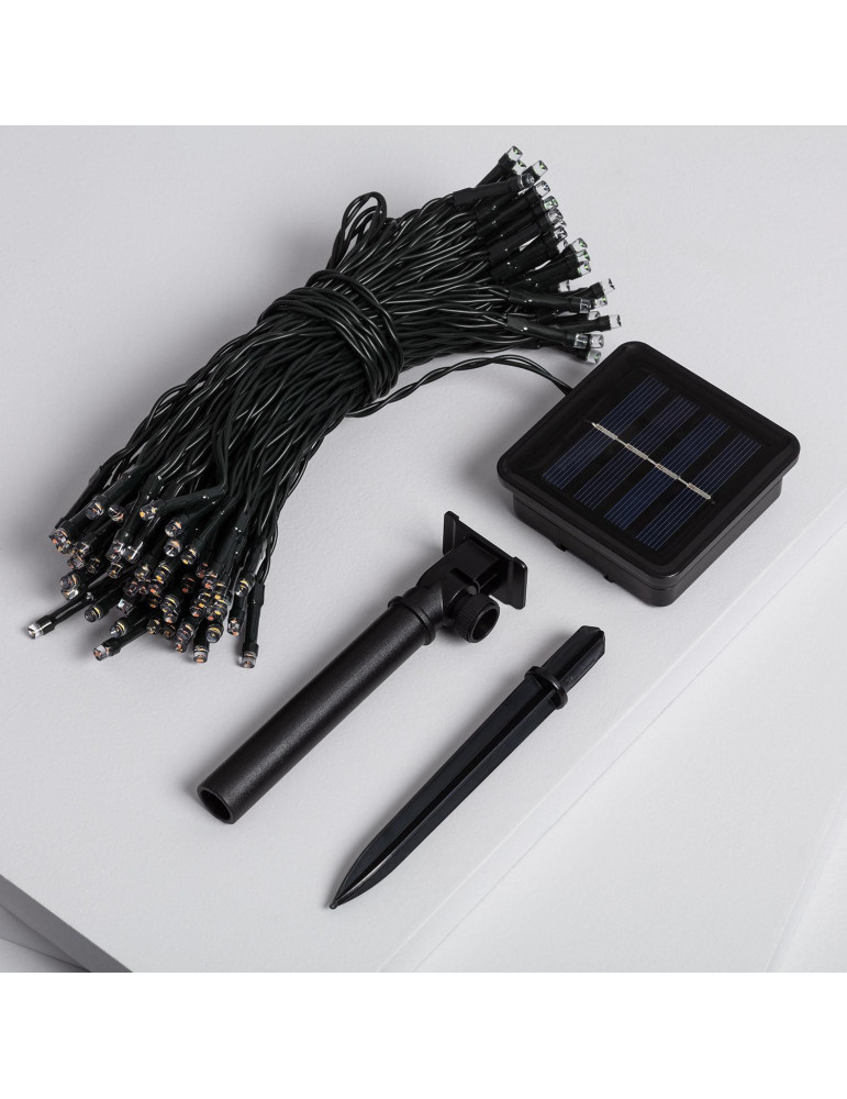 Guirlande LED Extérieure Solaire Câble 12m
