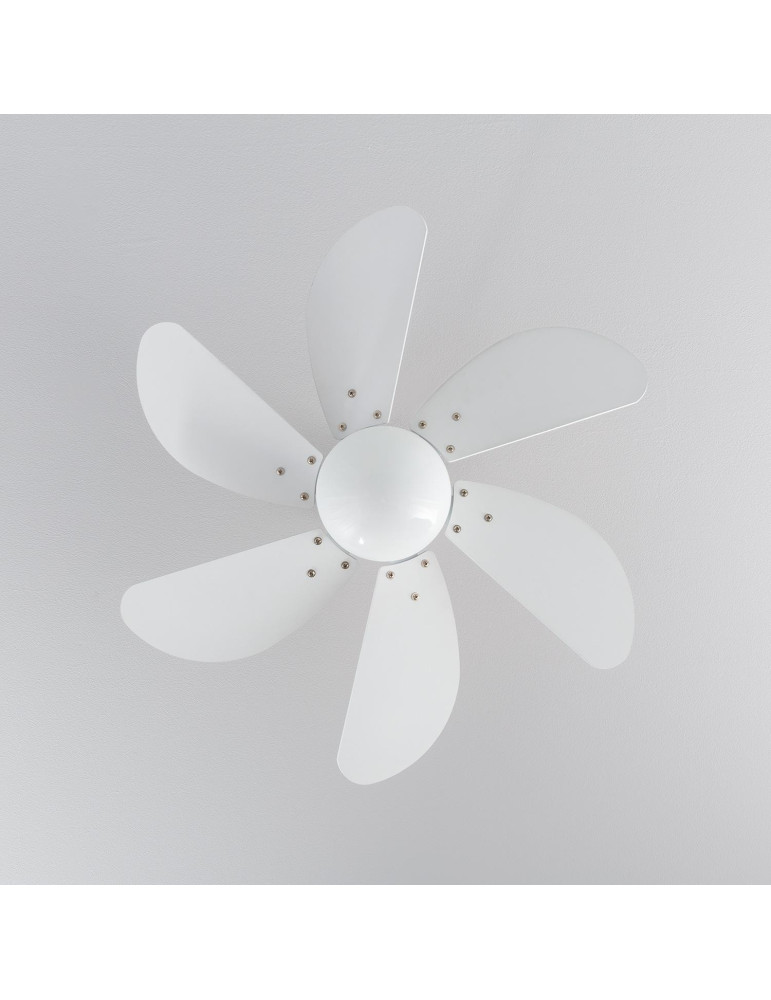 Ventilateur de Plafond Silencieux Orion Blanc 81cm Moteur DC