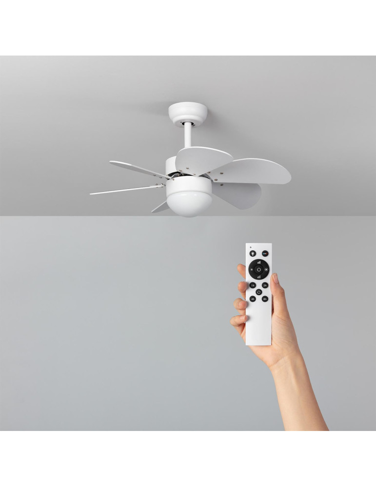 Ventilateur de Plafond Silencieux Orion Blanc 81cm Moteur DC