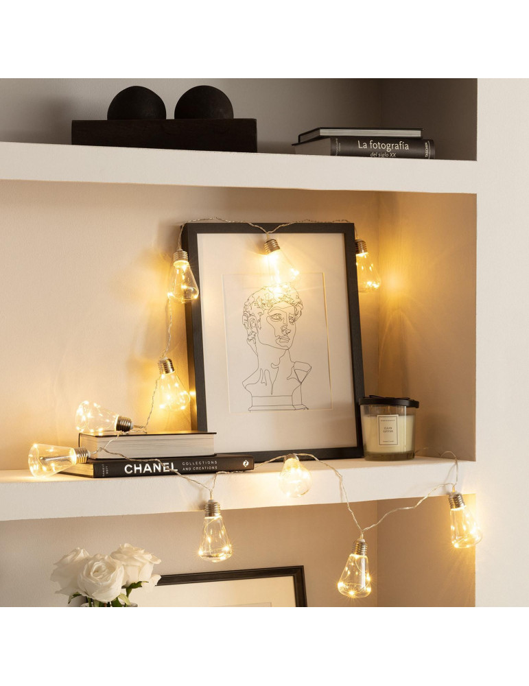 Guirlande d'Ampoules LED Edison 2m