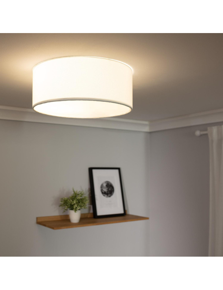 Plafonnier Rond Tissu Korsade Ø450 mm