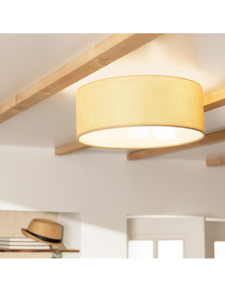 Plafonnier Rond Tissu Korsade Ø450 mm