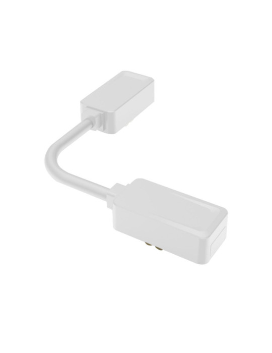 Connecteur d'Angle Flexible pour Rail Magnétique SuperSlim Suspendu/Encastré 25mm 48V Connecteur d'Angle Flexible pour Rail Magnétique SuperSlim Suspendu/Encastré 25mm 48V