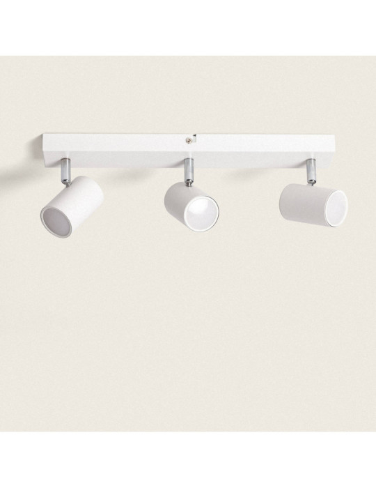 Plafonnier Orientable Métal 3 Spots Wuedy