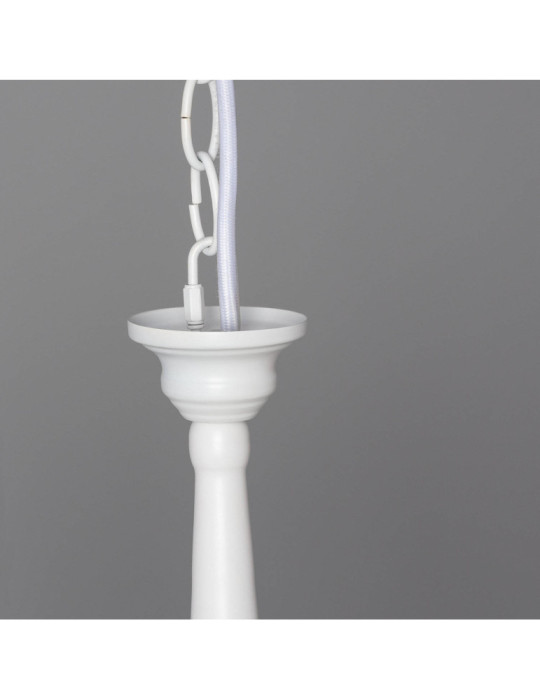 Lustre Métal et Tissus Zuri