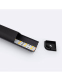 Profilé Aluminium Angle Triangulaire 2m pour Ruban LED jusqu'à 20mm