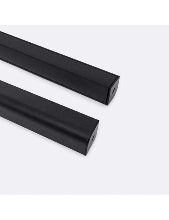 Profilé Aluminium Angle Triangulaire 2m pour Ruban LED jusqu'à 20mm