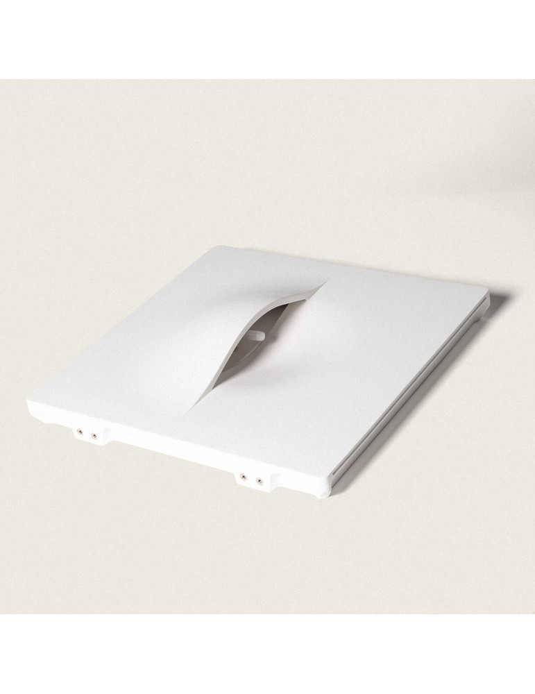 Applique Murale Intégration Plâtre/Pladur pour Ampoule LED E14 Coupe 403x403 mm Applique Murale Intégration Plâtre/Pladur pour Ampoule LED E14 Coupe 403x403 mm