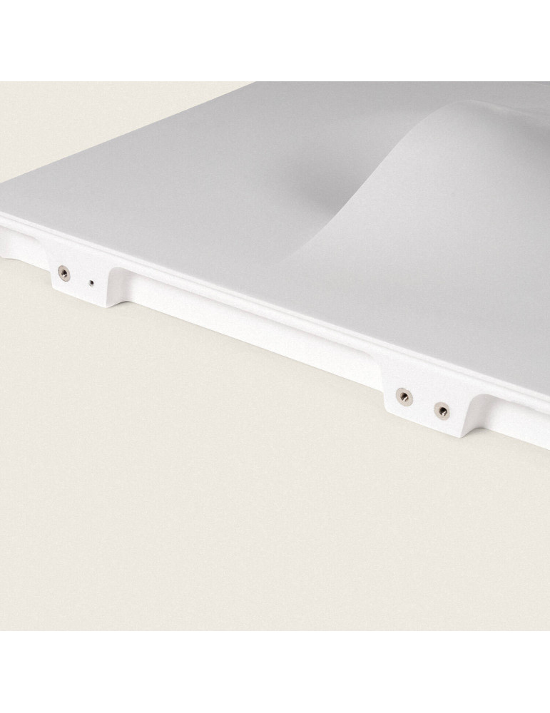 Applique Murale Intégration Plâtre/Pladur pour Ampoule LED E14 Coupe 403x403 mm