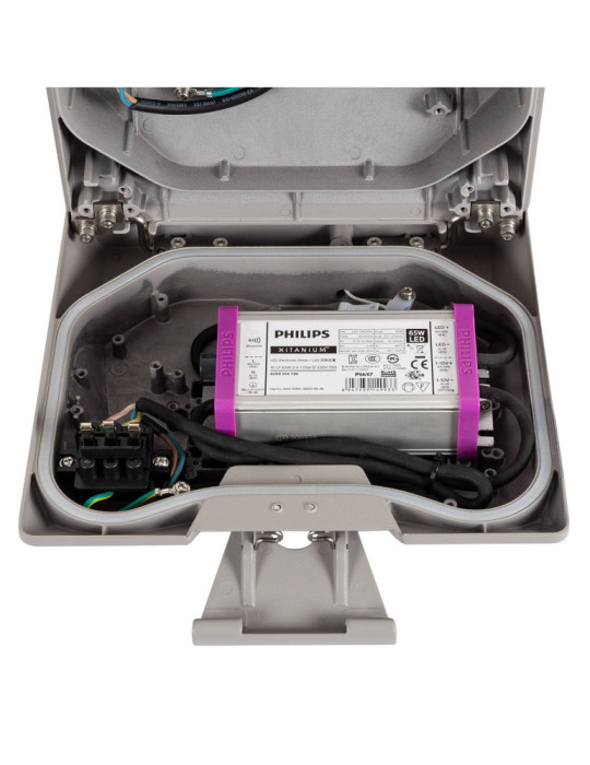 Lampadaire LED 90W Infinity Street PHILIPS Xitanium Programmable