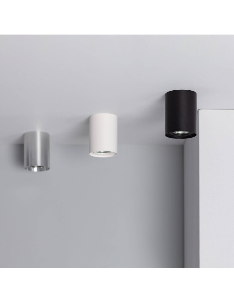 Plafonnier Aluminium Quartz Blanc