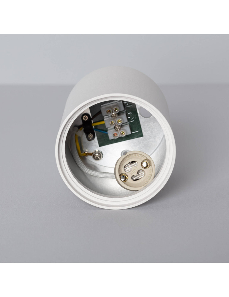 Plafonnier Aluminium Quartz Blanc