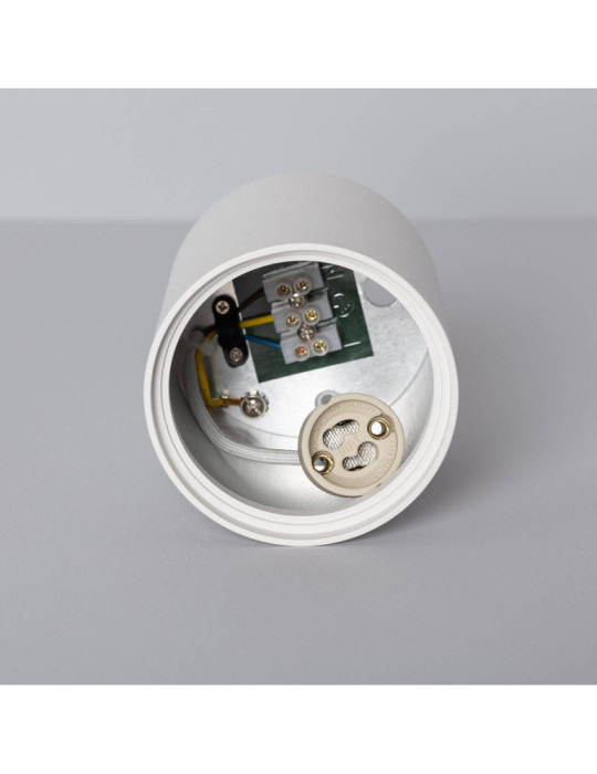 Plafonnier Aluminium Quartz Blanc