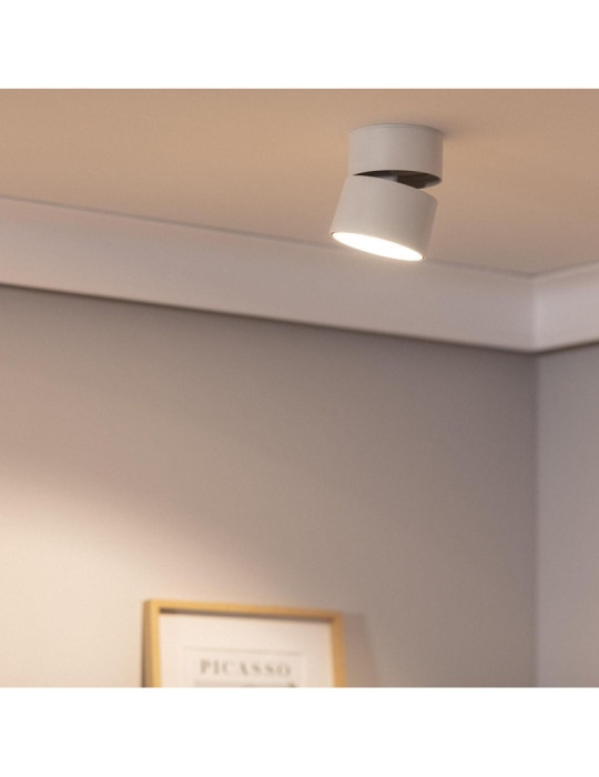 Applique LED Aluminium Ronde New Onuba 30W Blanche