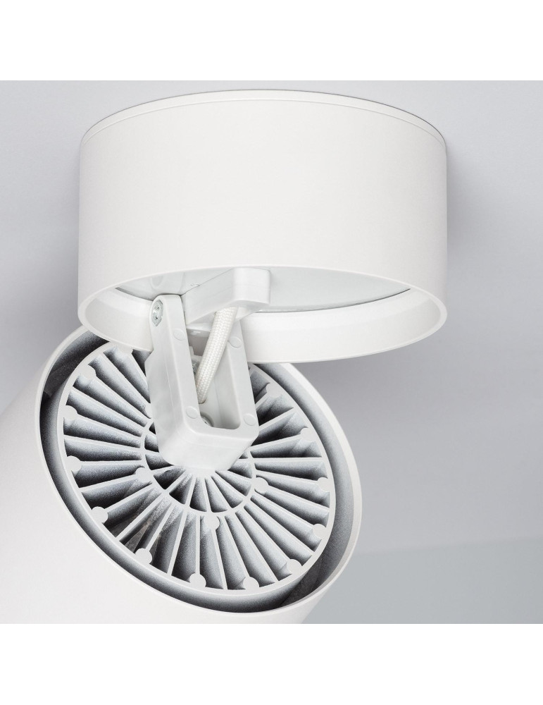 Applique LED Aluminium Ronde New Onuba 30W Blanche