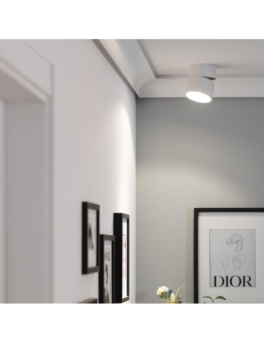 Applique LED Aluminium Ronde New Onuba 30W Blanche