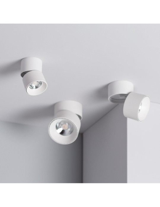 Applique LED Aluminium Ronde New Onuba 30W Blanche