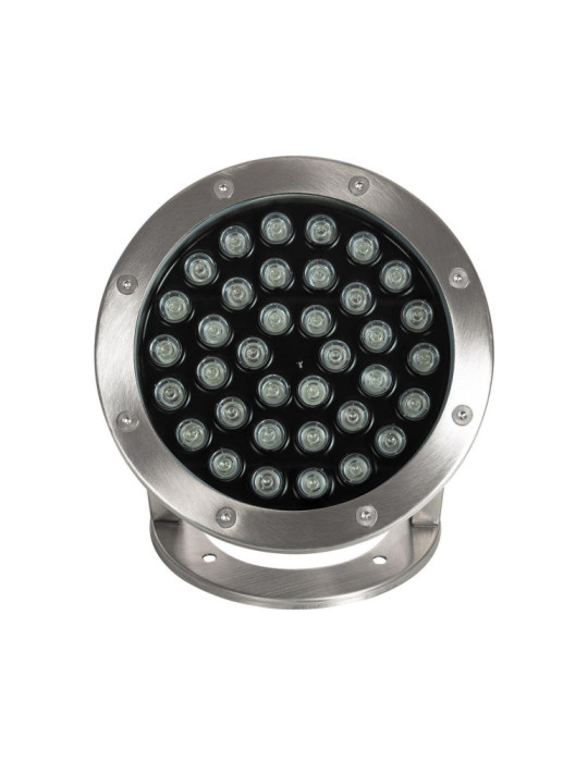 Spot LED RGB Fixation au Sol 12V 36W Submersible IP68 Spot LED RGB Fixation au Sol 12V 36W Submersible IP68