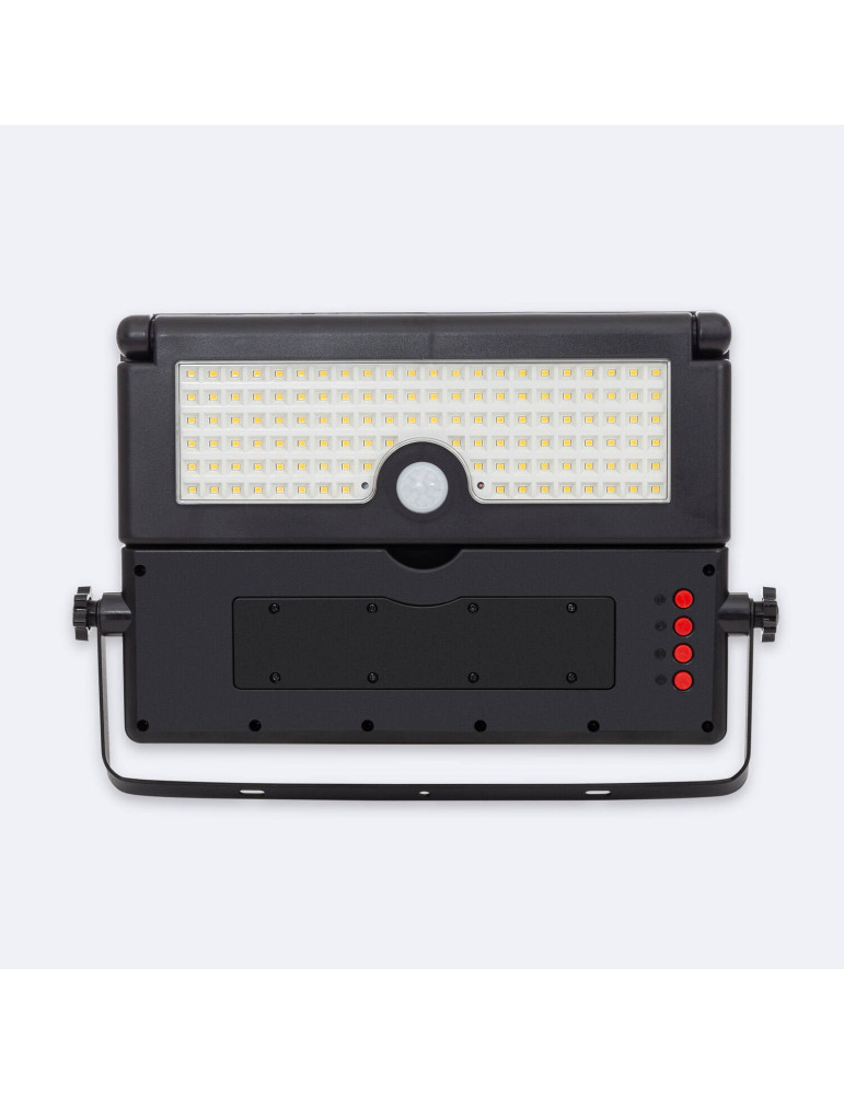Projecteur LED Solaire 10W IP54 avec Détecteur de Mouvement PIR et Crépusculaire