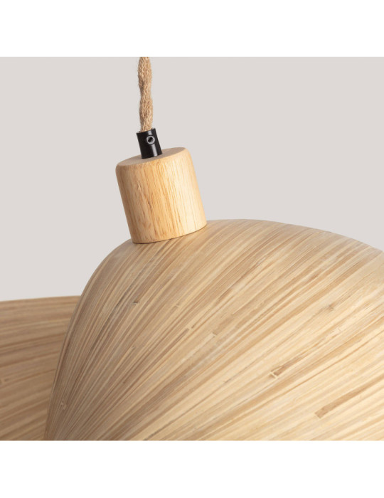 Abat-jour Bambou Suspension Shuka Acacia Big ILUZZIA
