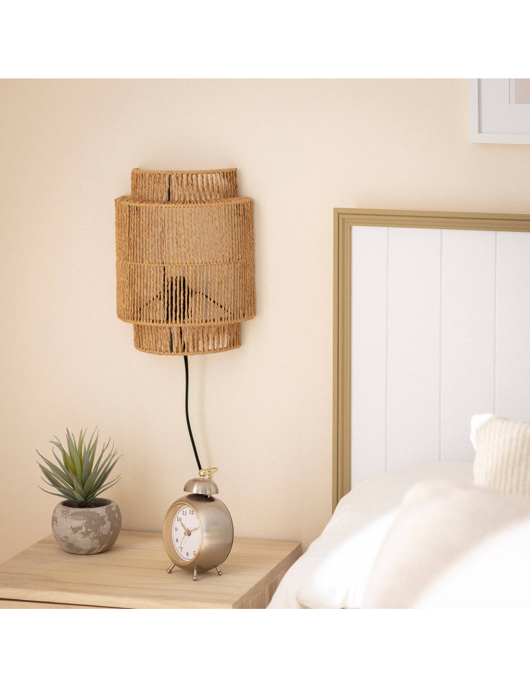 Applique Murale Rotin Kirito