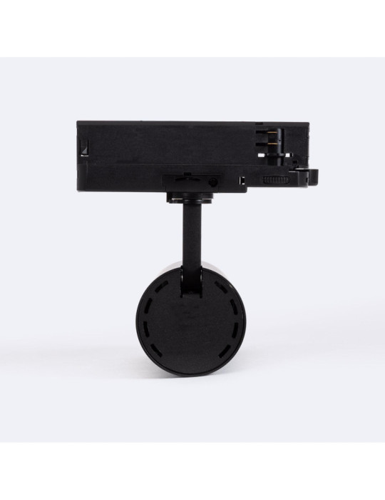 Spot LED sur Rail Triphasé 30W Carlo Noir