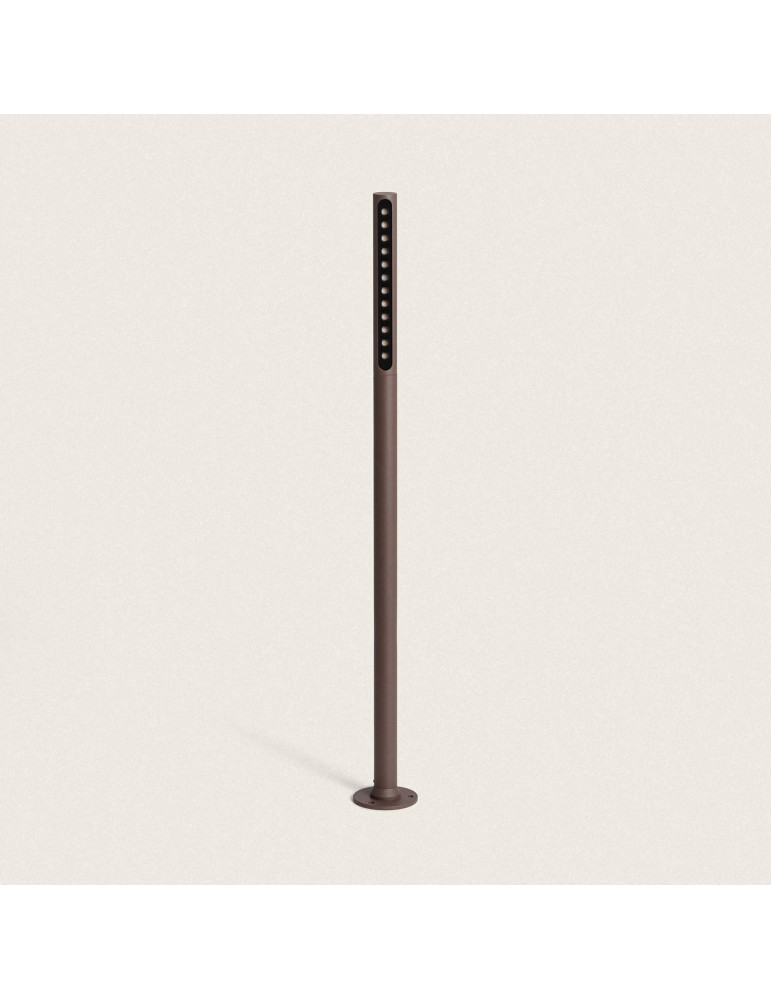 Balise Extérieure LED 9W sur Pied 80cm en Saillie Aidan