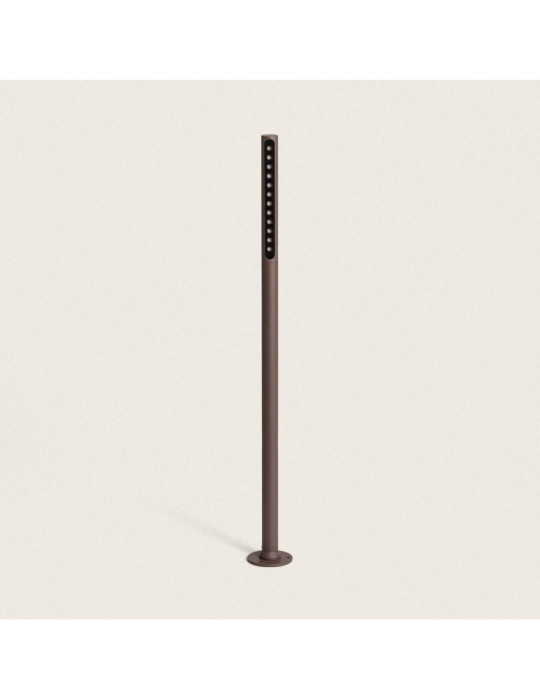 Balise Extérieure LED 9W sur Pied 80cm en Saillie Aidan