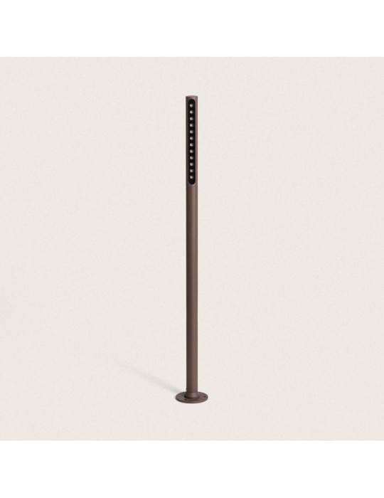 Balise Extérieure LED 9W sur Pied 80cm en Saillie Aidan