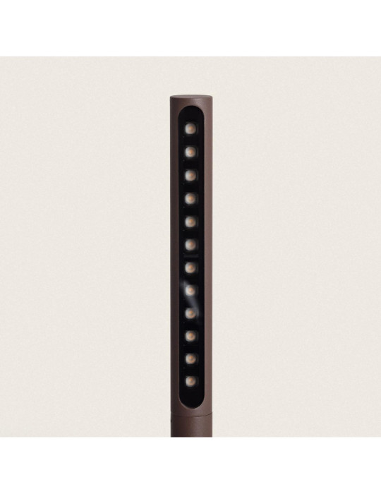 Balise Extérieure LED 9W sur Pied 80cm en Saillie Aidan