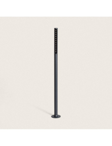 Balise Extérieure LED 9W sur Pied 80cm en Saillie Aidan