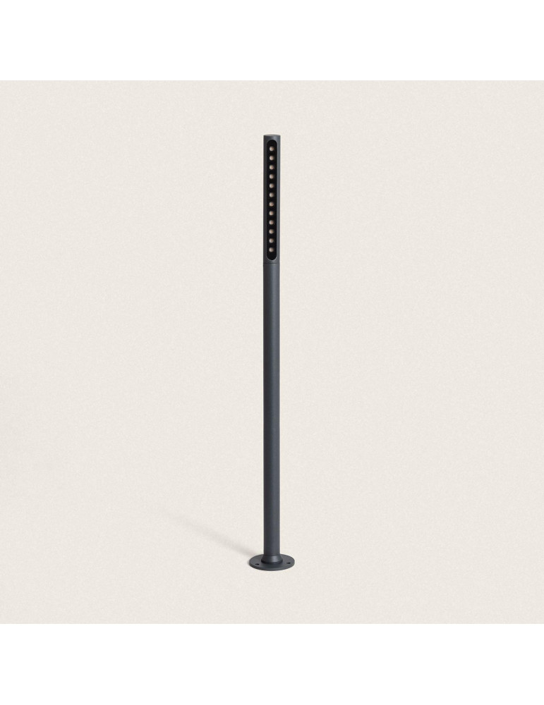 Balise Extérieure LED 9W sur Pied 80cm en Saillie Aidan