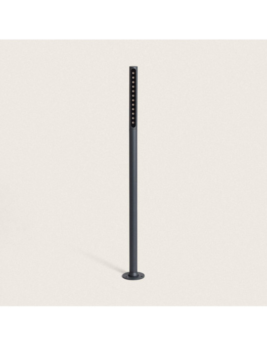 Balise Extérieure LED 9W sur Pied 80cm en Saillie Aidan