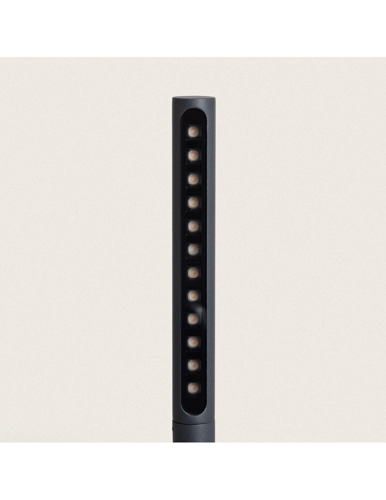 Balise Extérieure LED 9W sur Pied 80cm en Saillie Aidan